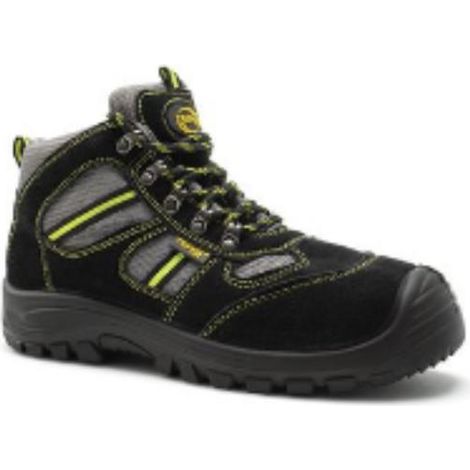 FPLUS bota hispania azul s1p t-38 , El calzado de seguridad S1P es el líder del mercado, ya que está indicado para todo tipo de actividades desarrolladas en entornos secos en las c