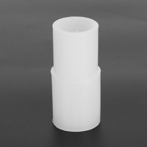 Lot de 5 adaptateurs/raccords en caoutchouc transparents pour tuyau d'aquarium, tubes d'eau et tuyaux à poissons. (1/5)