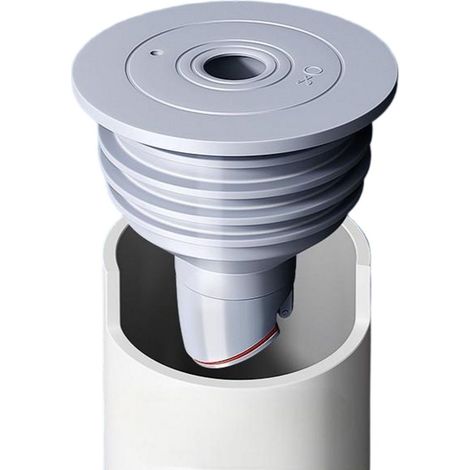 2 tappi di scarico universali in silicone con valvola antiodore, anello di tenuta flessibile per scarico in 4 misure per lavatrice, lavello e bagno (1/5)