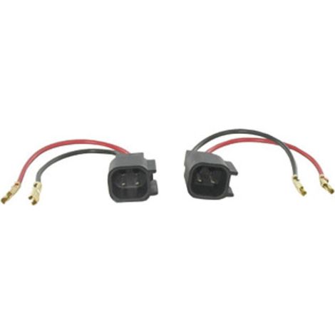 2 Cables adaptateurs haut-parleur compatible avec Ford Caliber RASC6033