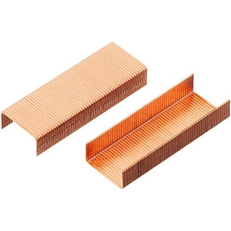 Graffe petrus esselte rapid/ 24/6/copper/ 1000 pezzi (1/2)
