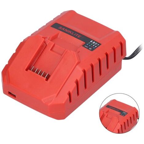BUNTHAUS Chargeur de batterie de rechange pour outil électrique, compatible avec la prise Hilti 12 V C4/12-50 100-240 VEU (1/5)