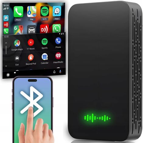 CarlinKit 5.0 2AIR CPC200-2air Adaptador inalámbrico Negro (1/5)