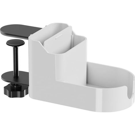 Desktop Organizer Storage Rack Adjustable Dividers with Phone