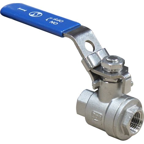 Vanne à sphère INOX Femelle/Femelle 1/4" (8/13) - PN63 - Gamme Initiale - Sferaco (1/4)