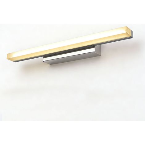 Lampe pour Miroir LED, 60cm Applique Salle de Bains, IP44 Blanc Chaud 3000K (1/5)