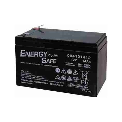Batería Pb AGM VRLA Energy Safe Serie Cíclica 12V 14Ah C20 (F2)