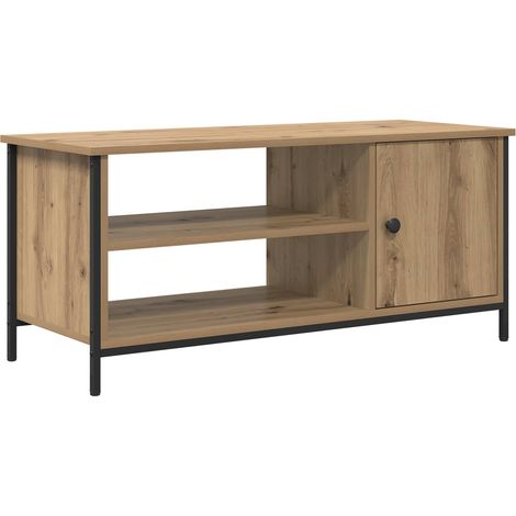 Maison Exclusive - Mobile TV Rovere artigianale 100 x 40 x 45 cm Legno multistrato