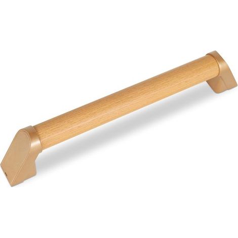 Rutschfester Haltegriff für die Dusche für Senioren – Sicherheitsstütze aus Holz, 40 cm, für Badezimmer und Glastüren (1/5)