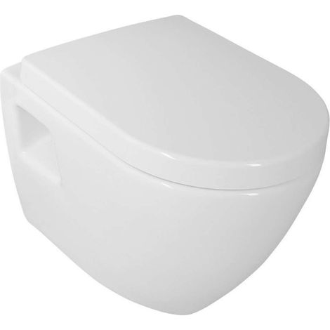 Aqualine Nera - Inodoro suspendido, blanco NS952