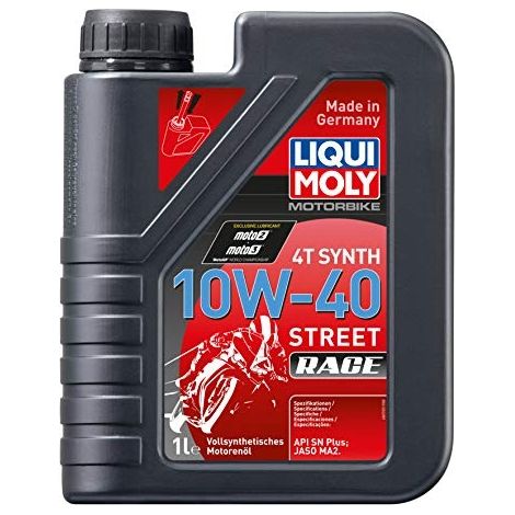 LIQUI MOLY 20753 MOTORBIKE 4T SYNTH 10W-40 STREET RACE