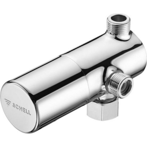 Schell Eckventil Thermostat RV, Filter, G 3/8", Chrom (1/2)