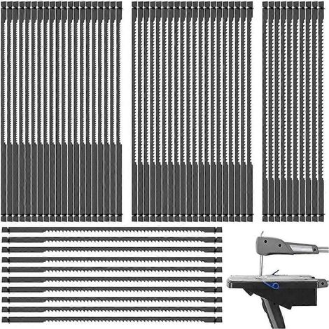 60 lames de scie à chantourner à ergot noir (1/5)