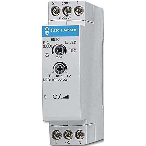 BUSCH-JAEGER VARIATEUR CENTRAL UNIVERSEL 6586 REG CONVENTIONNEL BUSCH-DIMMER VARIATEUR 4011395208496 6590-0-0190