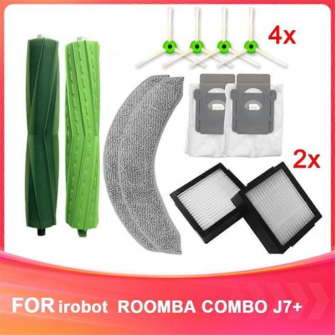 Accessoires pour balayeuse : brosse principale, filtre, chiffon, sac à poussière -- (1/5)