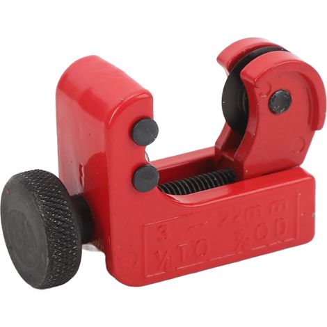 Mini-Rohrabschneider, Mehrzweckwerkzeug, kompakt, kleiner Rohrabschneider von 1/8 bis 7/8 Zoll, Mini-Rohrabschneider für Stahl, Messing, Kupfer und Kunststoff