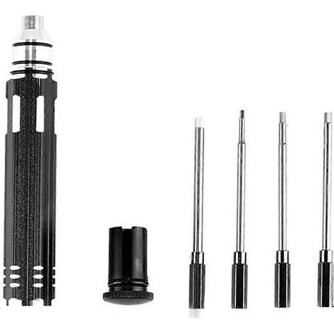 Jeu de 4 tournevis hexagonaux Emax (H1,5H2,02,5H3,0 mm) pour le modélisme et la fabrication d'avions radiocommandés (1/5)