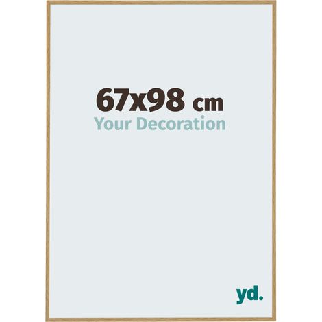 yd. - Cadre photo 67x98 - Hetre Clair - Plastique - Evry