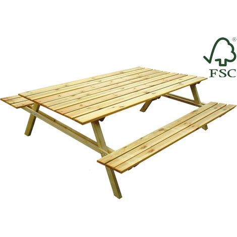 TAVOLI PICNIC FAMILY 180X150X70
