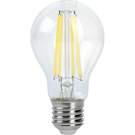 Lampadina a LED A60 E27 10W Filamento Luce Naturale 4500k