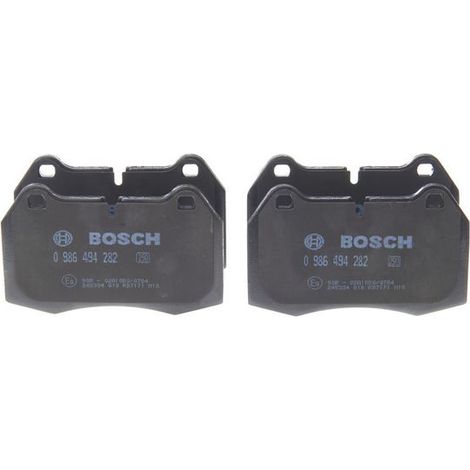 Kit de plaquettes de frein, frein à disque BOSCH 0 986 494 282 BMW