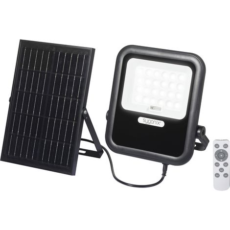 Sygonix  SY-6313012 Solar-Wandstrahler  10 W Leuchtfarben: Warmweiß