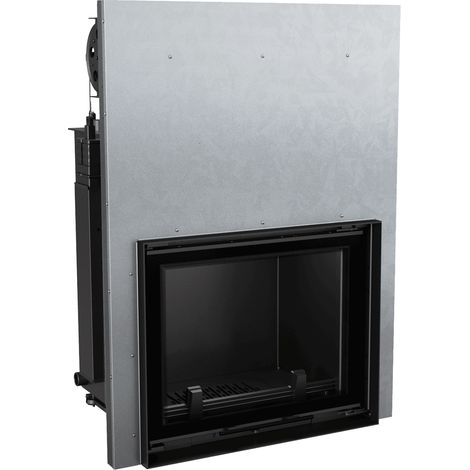 Wasserführender Kamineinsatz KRATKI AMELIA 15 kW Ø 220 mit Schiebetür (1/5)