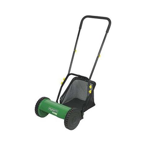 Ribiland – Tondeuse manuelle 300 mm – 5 lames hélicoïdales en acier – Hauteur de coupe réglable 15-42 mm – Bac de ramassage 20 L – PRTM300 (1/5)