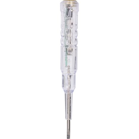 Testeur de tension professionnel haute luminosité tricolore, stylo testeur électrique avec alarme sonore. (1/5)