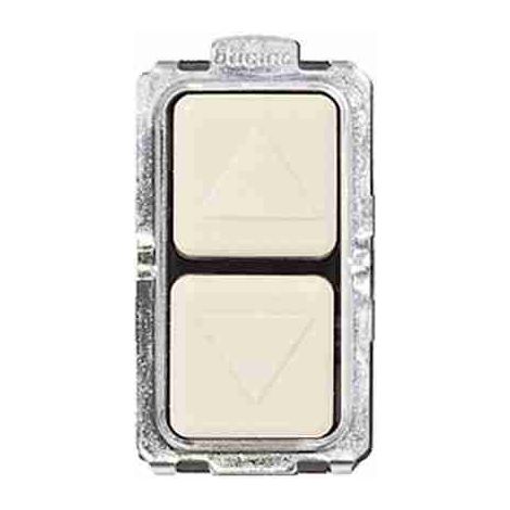 Interruptor doble 1-0-2 BTI5052N 1P 16 A 250 V CA con enclavamiento