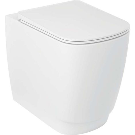 Kludi Resa S - WC à poser, évacuation Vario, Rimless, Spiralflush, blanc mat 27WCB0353
