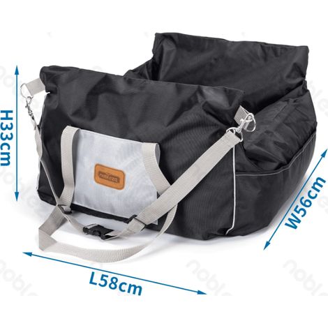 Siège Auto Chien avec Ceinture Sécurité - Chien Moyen Grand