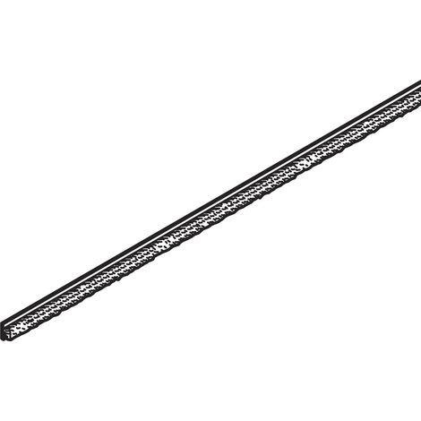 Vitris Atrivant 80 Bürstenleiste einschiebbar Glas 10mm grau 6000mm (1/3)