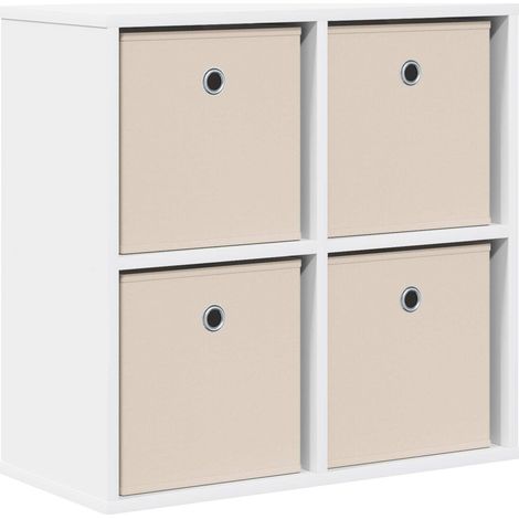Credenza  Madia  Buffet con cassetto Bianco 59,5 x 27 x 57 cm CDS71374 (1/5)