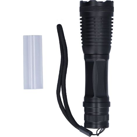 Lampe torche LED rouge en alliage d'aluminium IPX54 étanche, lampe de chasse professionnelle pour extérieur (1/5)
