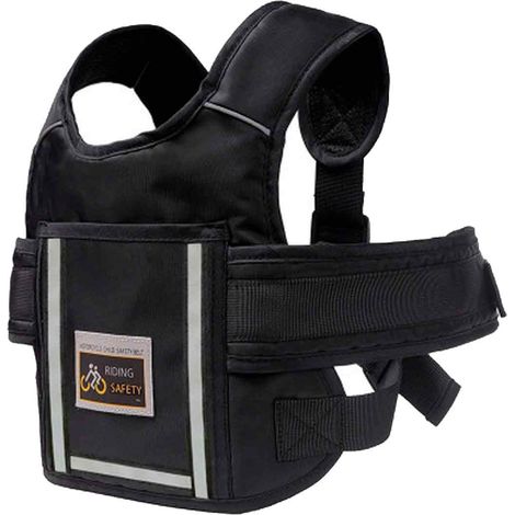 Ceinture Moto Enfant Ceinture de sécurité réglable pour Moto - Ceintures de sécurité pour Moto et trottinette électrique, pour Moto électrique, vélo, Moto (1/5)
