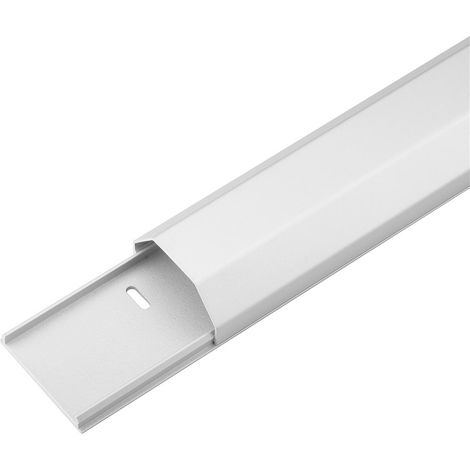 Goobay 90728 canaleta para cable Bandeja portacables recta Blanco