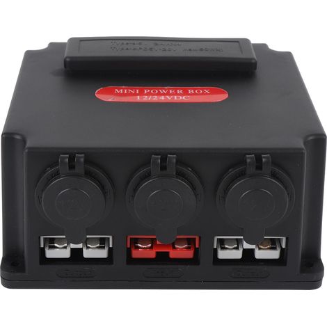 Mini boîtier de contrôle de Distribution d'énergie, Center de batterie intelligent multifonctionnel avec USB pour voiture, bateau, camion, remorque (1/5)