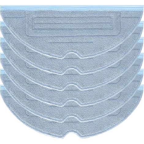 6pcs Serpillière pour Roborock S7 Pro Ultra S7 MaxV Ultra S7 Plus S7 Max Pièces de Rechange Accessoires pour Roborock S7 T7s T7s Plus Robot Aspirateur (1/5)