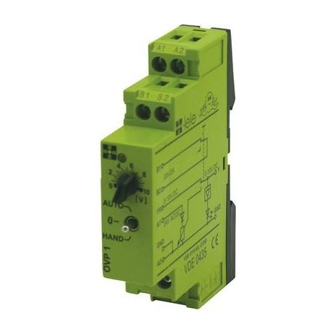 tele OVP1 24 V/AC/DC 0 - 10 V Relè di accoppiamento 24 V/DC, 24 V/AC 1 pz. (1/2)