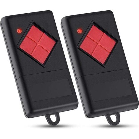 Mandos a distancia para puertas de garaje Dickert MAHS40-01 y AHS40, frecuencia de 40,685 MHz, paquete de 2