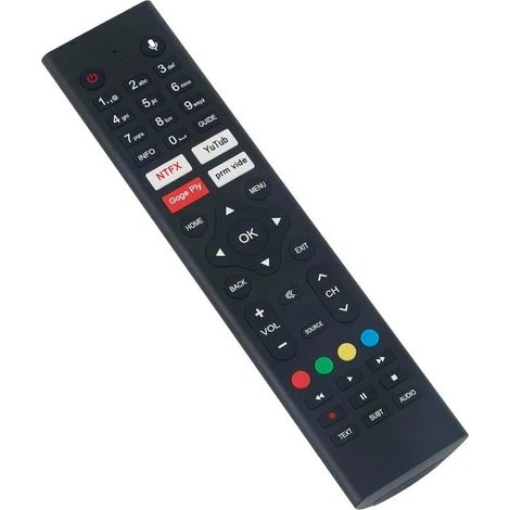 Télécommande Vocale Compatible TV Antteq Tutu Smart Android AG32H3 AG42F3 AG50D1 TUS24HF1A, Remplacement (1/5)