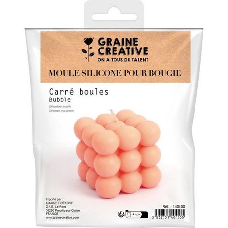 MOULE BOUGIE SILICONE - BUBBLE (1/2)