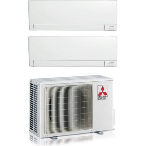 MITSUBISHI
Climatizzatore Condizionatore Mitsubishi Electric Dual Split Inverter Linea Plus serie MSZ-AY 9+12 con MXZ-2F53VF R-32 Wi-Fi Integrato 9000+12000