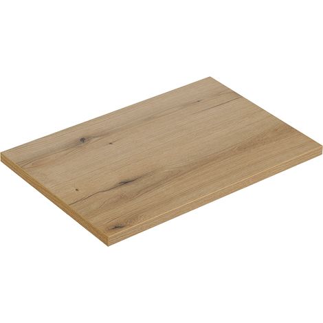 Waschtischplatte 80 cm, Eiche, NEWPORT-56-OAK (1/5)