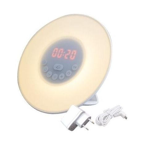 VURAHOME - Lichtwecker HF3505/01 mit Sonnenaufgangssimulation - 2 Naturgeräusche und Radio (1/5)