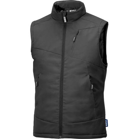 Sparco BTJ0008B0N Gilet Imbottito Grit Stanford Blu S (1/2)