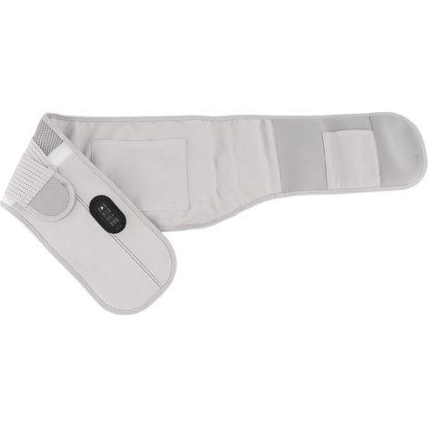 Ceinture chauffante électrique pour la taille, 3 niveaux de température réglables, massage abdominal par vibrations, batterie intégrée (1/5)