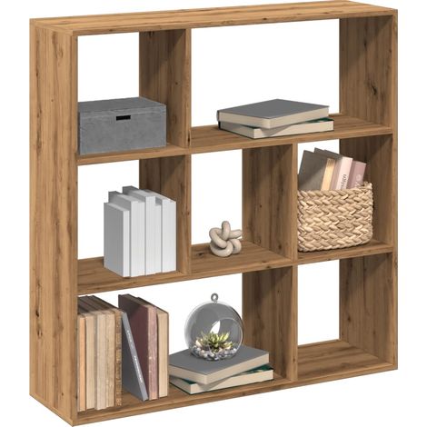Librería divisora madera roble artisan 102x29x103,5 cm vidaXL (1/5)