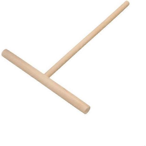 Crêpehark, dispenser voor crêpebeslag, houten crêpemaker, keukengereedschap 1612 cm (1/4)